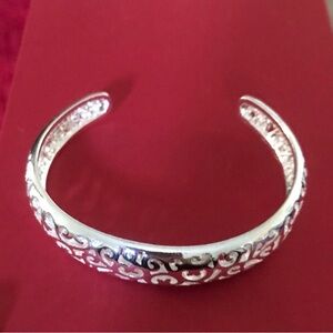 Sterling Silver Filigree Cuff Bracelet